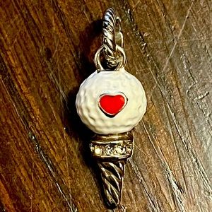 Brighton Golf Charm/Doesn’t include the necklace chain New, never worn/allergic